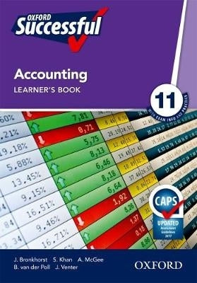 Oxford Successful Accounting Gr 11 (Learners Book) (Caps)