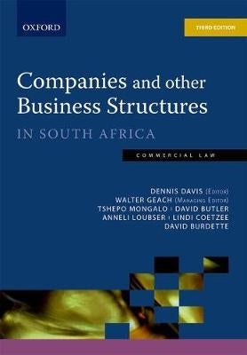 Companies and Other Business Structures in SA