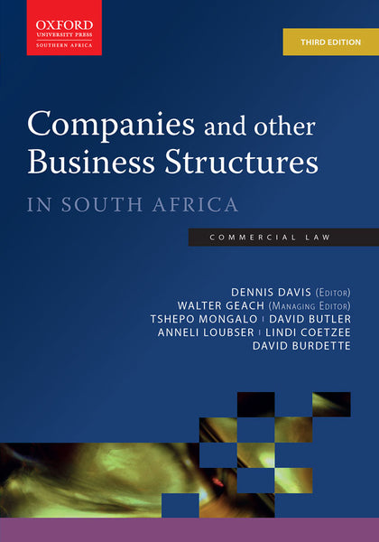 Companies and Other Business Structures in South Africa 3E