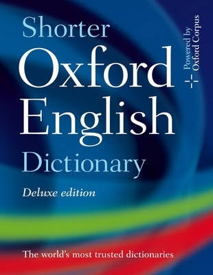 Shorter Oxford English Dict (Cd Rom Included)