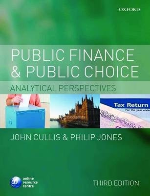 Public Finance and Public Choice Analytical Perspectives
