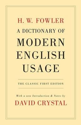 Dict of Modern English Usage