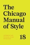 Chicago Manual of Style Hc