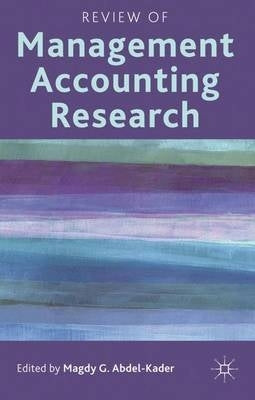 Review of Management Accounting Research (H/C)