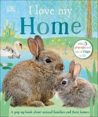 I Love My Home a Pop Up Book About Animal Families and Their Homes