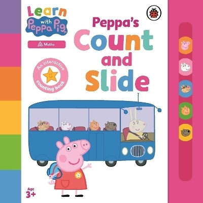 Learn With Peppa Peppas Count and Slide (Board Book)