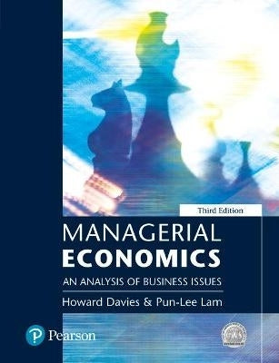 Managerial Economics an Analysis of Business Issues