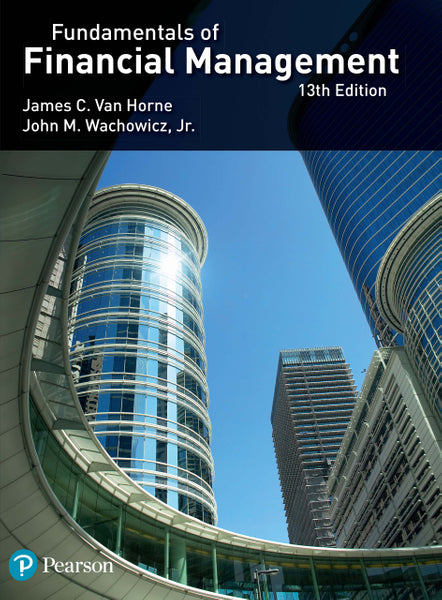 Van Hornefundamentals of Financial Management
