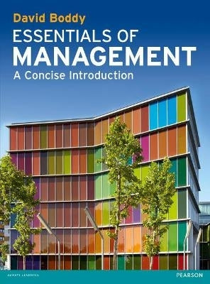 Essentials of Management a Concise Intro