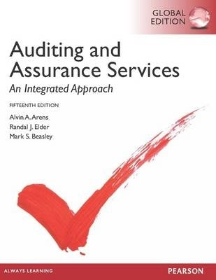Auditing and Assurance Services Plus Myaccountinglab With Pearson Etext