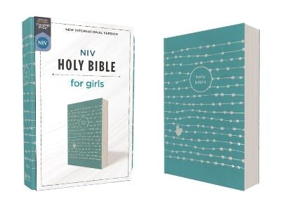 Niv Holy Bible for Girls Comfort Print Teal (Imitation Leather)