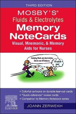 Mosbys (R) Fluids and Electrolytes Memory Notecards