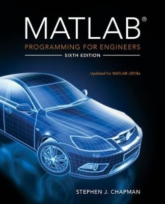 Matlab Programming for Engineers