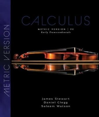 Calculus Early Transcendentals (Metric Edition) (H/C)