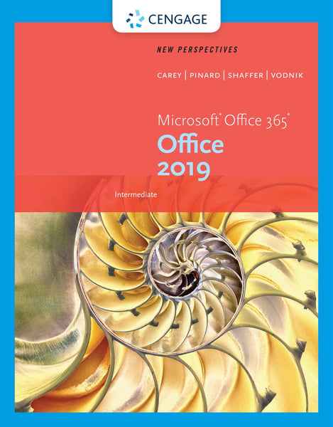 New Perspectives Microsoftoffice 365 and Office 2019 Intermediate