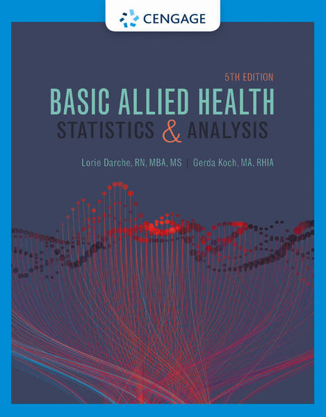 Basic Allied Health Statistics and Analysis, Spiral Bound