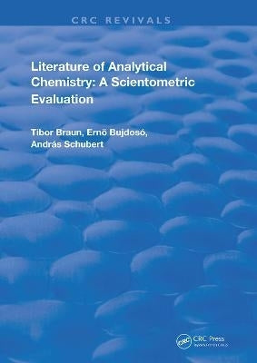 Literature of Analytical Chemistry a Scientometric Evaluation