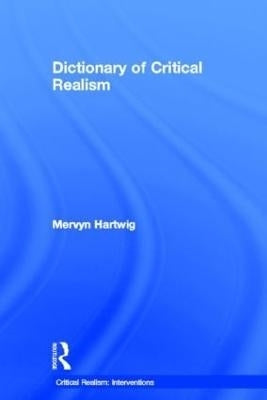 Dict of Critical Realism