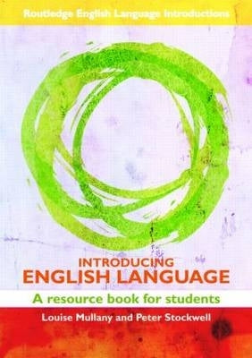 Intro English Language a Resource Book for Students
