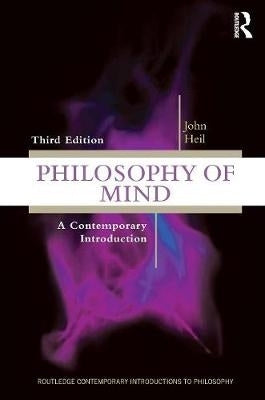 Philosophy of Mind a Contemporary Introduction