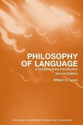 Philosophy of Language a Contemporary Intro