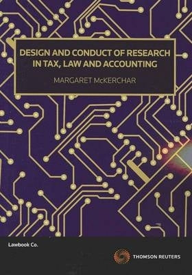 Design and Conduct of Research in Tax Law and Accounting