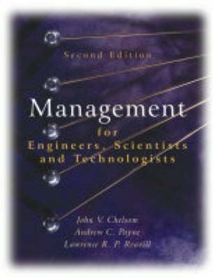 Management for Engineers Scientists and Technologists
