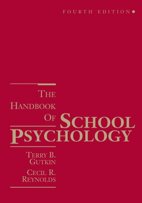 Handbook of School Psychology