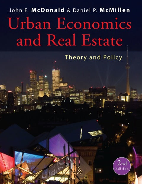 Urban Economics and Real Estate Theory and Policy