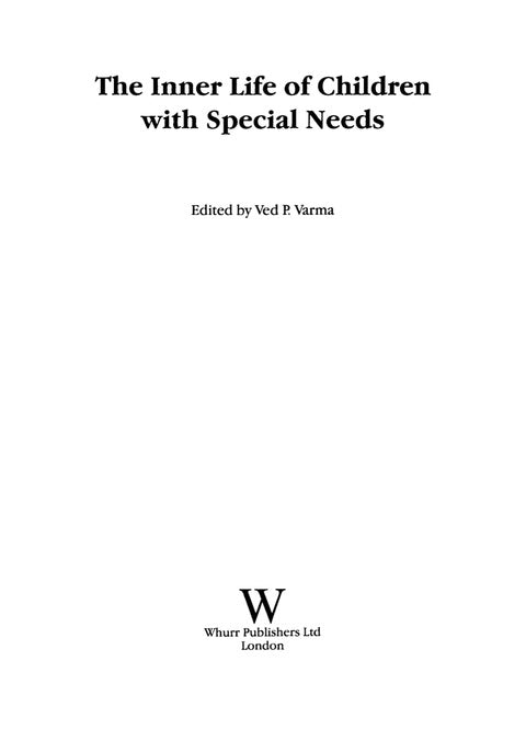Inner Life of Children With Special Needs