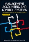 Management Accounting and Control Systems an Organizational and Sociological Approach