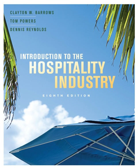 Intro to the Hospitality Industry