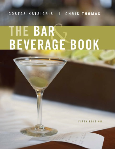 Bar and Beverage Book