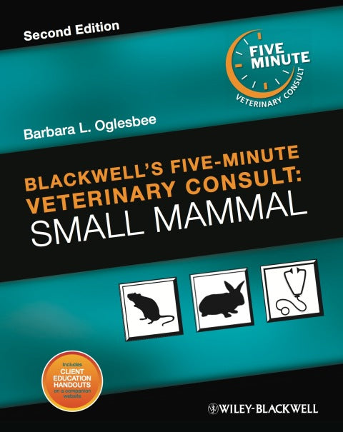Blackwells 5 Minute Veterinary Consult Small Mammal