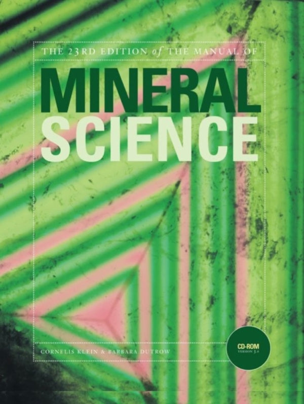 Manual of Mineral Science (Cd Included) (H/C)