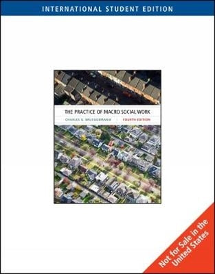 Practice of Macro Social Work