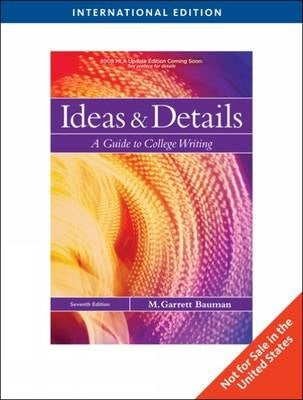 Ideas and Details