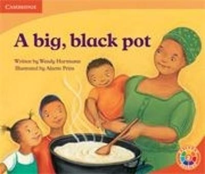 Food a Big Black Pot