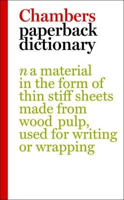 Chambers Paperback Dict