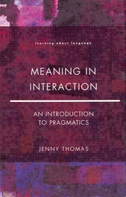 Meaning in Interaction an Intro to Pragmatics
