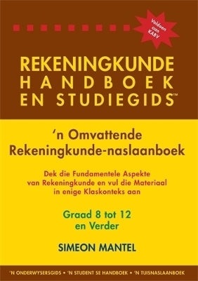 Rekeningkunde Handboek En Studiegids