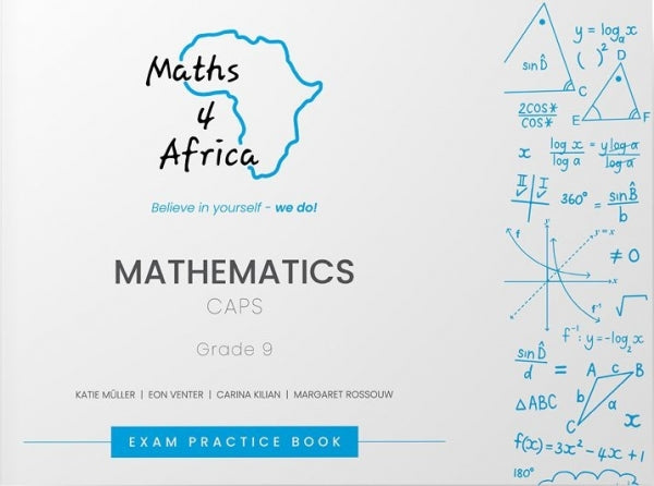 Maths 4 Africa Gr 9 (Exam Pratice Book) (Me9e1 - M4a)