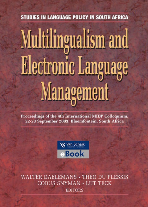 Multilingualism and Electronic Language Management