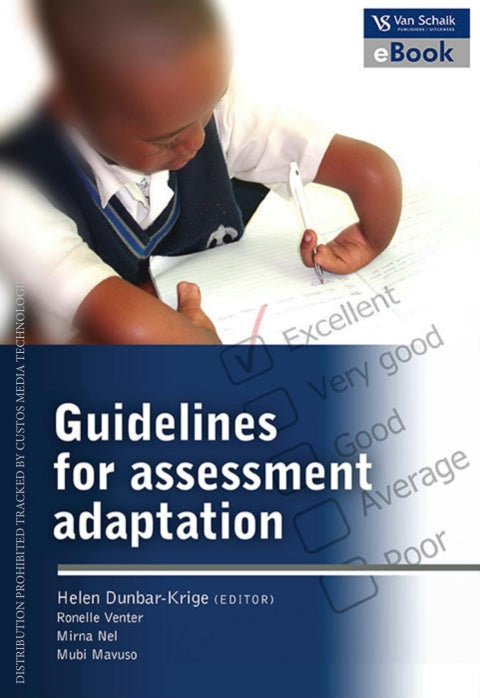 Guidelines for Assessment Adaptation