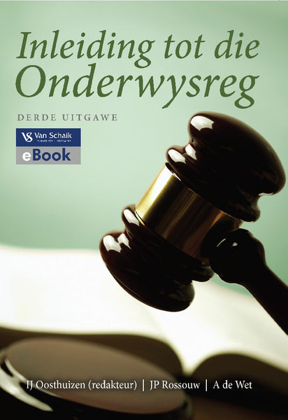 Inleiding Tot Die Onderwysreg 3/E