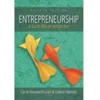 Entrepreneurship a SA Perspective (Refer Isbn 9780627041907)