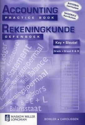 Accounting/Rekeningkunde Gr 8-9