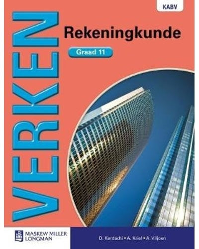 Verken Rekeningkunde Gr 11 (Leerdersboek) (Caps)