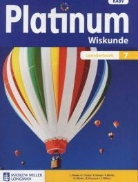 Platinum Wiskunde Gr 7 (Leerderboek) (Caps)
