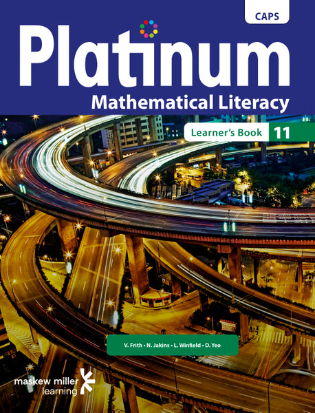 Platinum Mathematical Literacy Grade 11 Learners Book EPDF Perpetual Licence